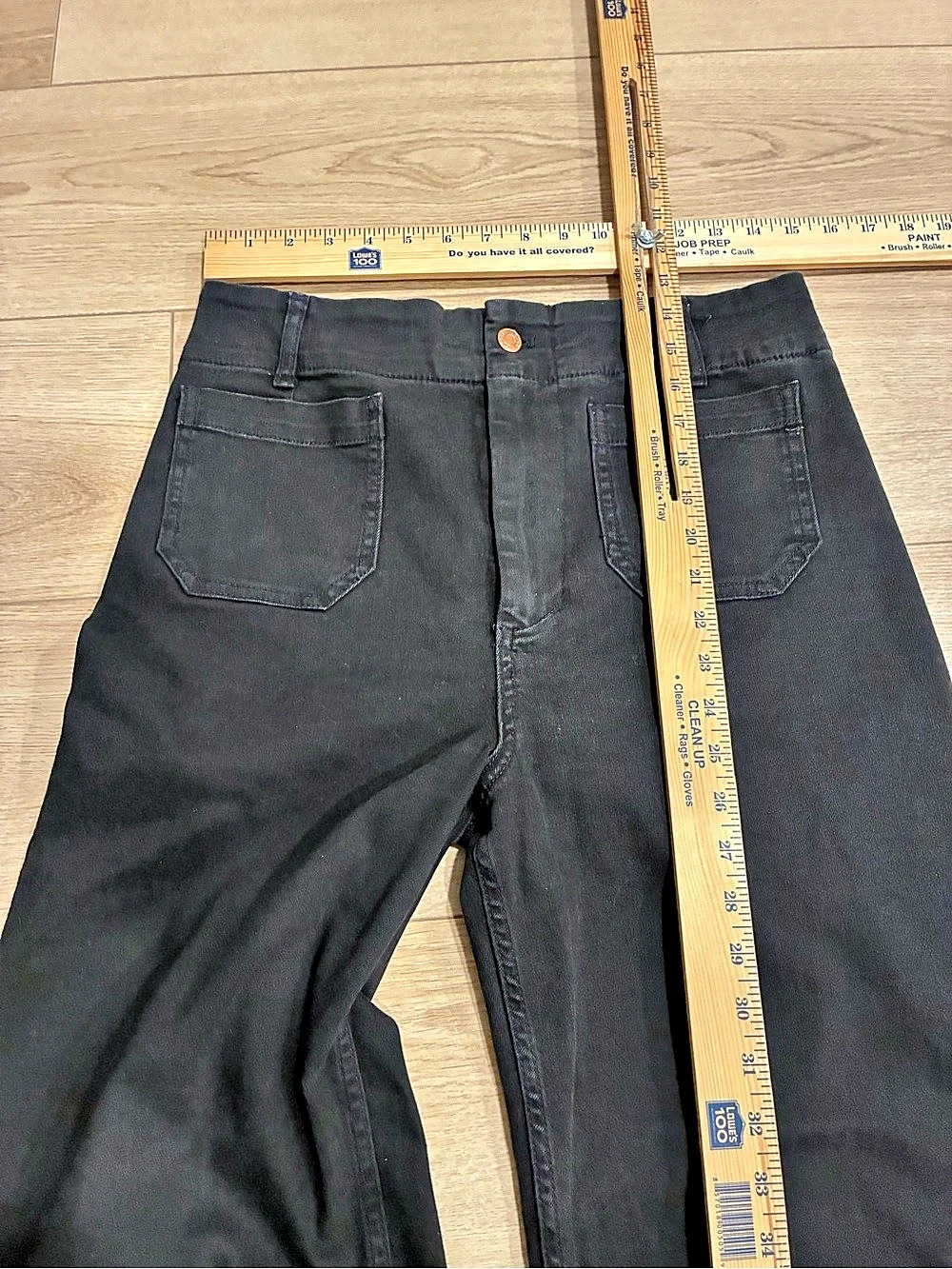 Pilcro Women’s The Day Tripper Wide Leg Jean Black Size 29 - Picture 5 of 9